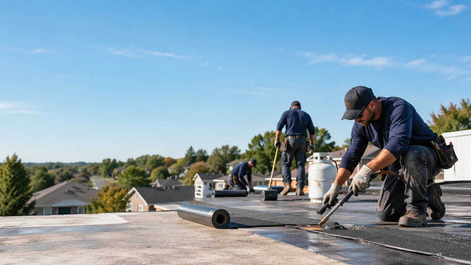 Flat Roof Leak Repair providers in Red House, WV